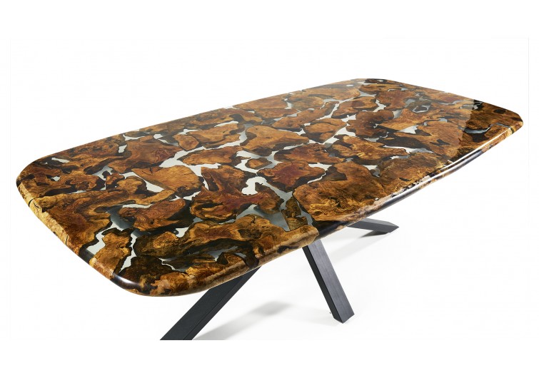 Zeytin ağaci epoxy kaplı masa.
