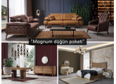 Magnum Düğün Paketi (HEDİYELİ orta sehpa ve kurulum)