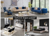Zehand Düğün Paketi (HEDİYELİ orta sehpa ve kurulum)