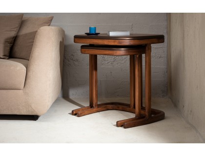 Astral ahşap sevis sehpa lüks