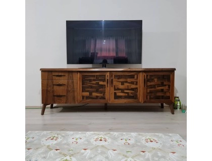 Smart ceviz tv ünitesi