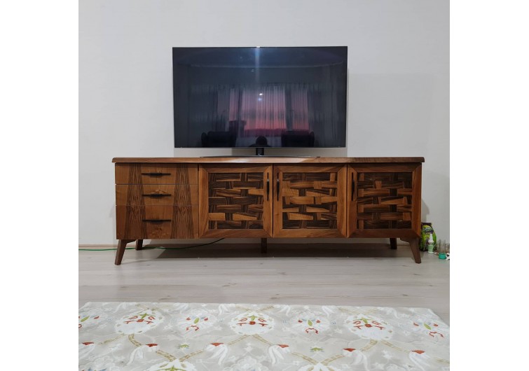 Smart ceviz tv ünitesi