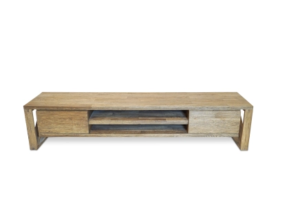 Loft meşe tv ünitesi